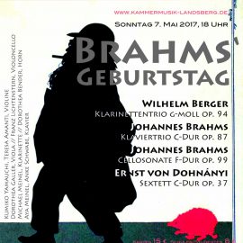 7. Mai 2017: BRAHMS‘ GEBURTSTAG