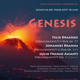 Nächstes Konzert: GENESIS, 26. März 2017