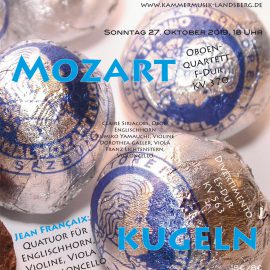 Mozartkugeln 27. Oktober 2019: Ausverkauft!